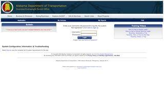 aldot permits login.